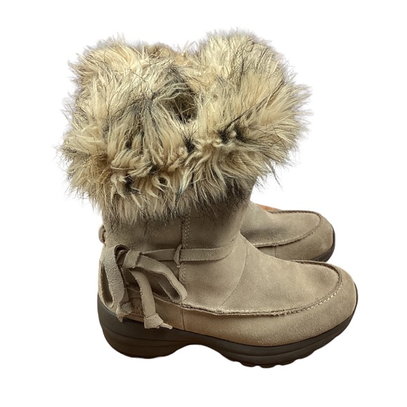 SOREL Leather Northern Light Womens Boots Size 7 Tall